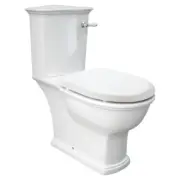RAK Washington Lever Close Coupled Toilet Suite Alpine White P Trap 070130WS
