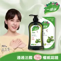 在飛比找PChome24h購物優惠-【一滴淨】蘆薈多酚洗碗精-檸檬精油(1000g+800g)