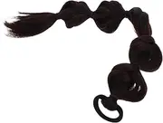 PENIKOKO Womens Bubble Braid Ponytail Wig Natural Synthetic Hair Extension for Everyday Wear Cute Comfortable Braided Ponytail Hairpiece Easy to Use Hair Accessory