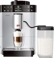 Melitta Passione OT F53/1-101, Bean to Cup Coffee Maker, One Touch Function, Milk Container Included, Silver