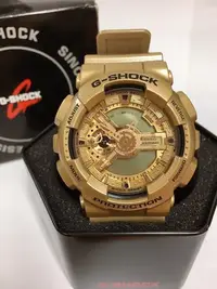 在飛比找Yahoo!奇摩拍賣優惠-【HOMIEZ】CASIO G-SHOCK GA110GD-