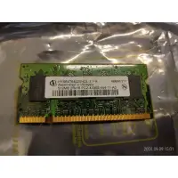 在飛比找蝦皮購物優惠-Infineon SO-DIMM(DDR2-667)