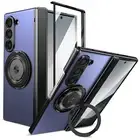 For Samsung Galaxy Z Fold 6/5/4/3 Magnetic Ring Stand Case w/ Screen Protector