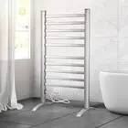 Maxkon Heated Towel Rack Foldable Electric Towel Rail Stand Towel Drying Rack...