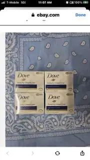 16 Bars White Moisturizing Cream Beauty Bar Dove 3.17 oz Soap Unisex