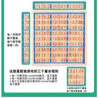 在飛比找蝦皮購物優惠-數獨智力玩具套裝開發3合1木製智力