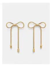 [Mimco] Bow & Glow Earrings in Gold