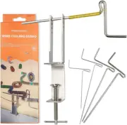 the Jewelry Making Kit with Wire Wrapping Coiling Gizmo Deluxe Winder for Jewelr