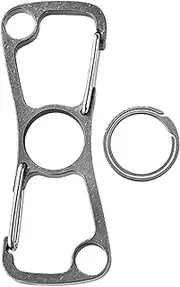 Key Clip | Key Chain Clips - Lightweight Alloy Hook Holder Organizer For Home Hiking Camping Climbing Fishing Boating Travel Gym Car Wallet Luggage Purse