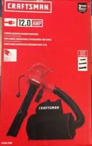 NEW Craftsman CMEBL7000 450-CFM 260-MPH Corded Electric Backpack Leaf Blower