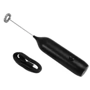 Handheld Electric Milk Frother USB Rechargeable Foam Maker Drink Mixer4621
