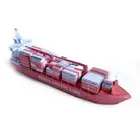 DIY Danish Container Ship Mary Arctica Paper Ship Model Kits Christmas Gift