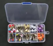 5 Boxes Dental Rubber Prophy Polisher Polishing Cup Brush Latch Mixed Type Color