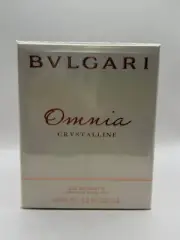 OMNIA CRYSTALLINE BY BVLGARI 65ML EDT SPRAY (NEW WITH BOX & SEALED)