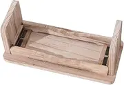 Meditation Seat Zen Stool Kneeling Bench Wood Stool Kneel Sit Home Use