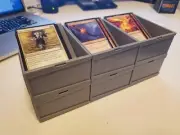 1 Modular Card Sorting Tray | Customizable Display and Storage Grid, Expandable