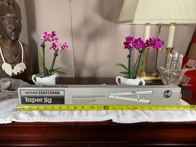 DeadStock 93233 Taper Jig +Locking Brackets Sears Craftsman 10" Table Saw NEW