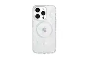 KSNY: Protective Hardshell Magsafe iPhone 15 Pro Max - Floral Silver