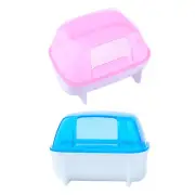 Hamster Mouse Pet Bathroom Cage Box Bath Sand Room Toy Toilet Small Pet