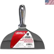 10" All Stainless Steel Joint Knife - | Professional Grade Putty Blade, Premi...