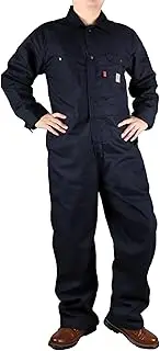 [BOCOMAL] FR Coverall High Visibility 6oz Lightweight Rip-Stop Flame Resistant/Fire Retardant High Vis Coveralls