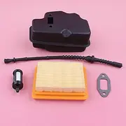 Tools Exhaust Muffler For Stihl FS120 FS200 FS250 Air Fuel Filter Line Gasket Kit Grass Trimmer Spare Tool Part 4134 140 0602 Accessories