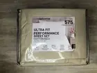 Liz Claiborne King 575 Thread Count Ultra Fit Sheet Set - Classic Stone