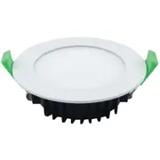 Tradelike 13W Blaze Tri-Colour Flush LED Downlight (90mm) White