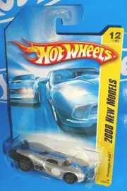Hot Wheels 2008 New Models #12 Prototype H-24 Mtflk Gray w/ Gray 5SPs