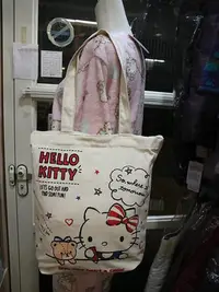 在飛比找Yahoo奇摩拍賣-7-11運費0元優惠優惠-婕的店日本精品~日本帶回~Sanrio kitty帆布包福袋