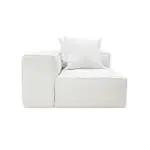 [James Lane] Riley Linen Pure White Module Corner