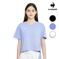 在飛比找momo購物網優惠-【LE COQ SPORTIF 公雞】短袖T恤 女-3色-L