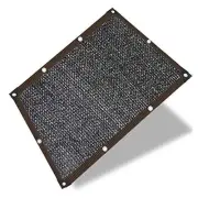 70% Black Shade Cloth with Grommets, Greenhouse Garden Shade Cover 6‘ x 9’