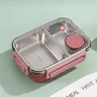 with Tableware Lunch Boxes 2/3 Grid Food Container Durable Picnic Box Adults