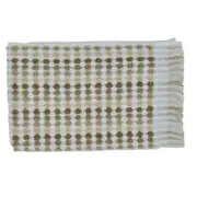 Jenny Mclean Pom Pom Hand Towel with fringes 550GSM - Natural tones