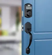 Revolo RE001 Electronic Keypad Deadbolt, Keyless Entry Door Lock, Matte Black