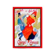 French Palais de Glace Vintage Advert Wall Art
