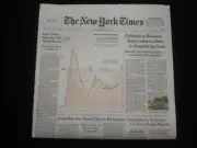2020 DEC 4 NEW YORK TIMES- CA TO REIMPOSE STRICT LOCKDOWN RULES, HOSPITALS SURGE