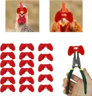 Mirones sin alfileres con alicates Anteojeras para gallinas