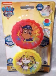 Paw Patrol glowing bath spinners 2 pack Skye & Marshall fun time lights up NEW