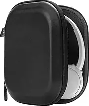 Geekria Shield Headphones Case Compatible with Sony WHCH510, WHCH500, MDR-XB610, MDR-XB600, MDR-XB400, MDR-ZX600 Case, Replacement Hard Shell Travel Carrying Bag with Cable Storage (Black)