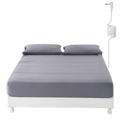 Grounding Sheets, 15" Deep Pockets, California King Size Fitted Sheet with Gr...