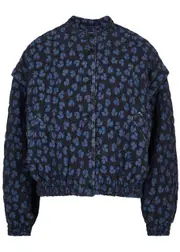 Ymc Jordan Floral-print Quilted Jacket - Blue - S (UK8-10 / S) S (UK8-10 / S)