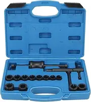 Nutriess Motorcycle Brake Caliper Piston Removal Tool Set 12 Adapters Universal Fit Efficient Design for Easy Motorcycle Maintenance