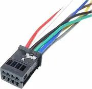DAHUOKUP 5 Set 8 Hole 1719566-1 1719564-1AC Assembly Automobile Electric Cable Plug Car Male Plug Female Socket 8K0971834 8K0971833(Gray2)