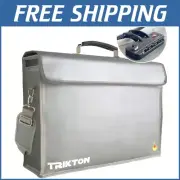 Fireproof Waterproof Document Bag XXL 17.5x13x5 with TSA Lock - Travel Securely