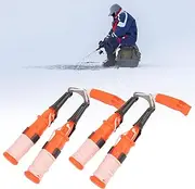 SustVita Ice Fishing Safety Picks, Compact Portable Ice Breaking Tools with Dual Handheld Features for Fishing Enthusiasts