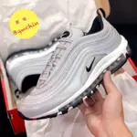 熱賣 高品質 AIR MAX 97 OG 銀彈黑勾 子彈鞋 氣墊跑鞋312834-007 公司貨