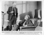 Richard Vernon discusses security leak with Richard Attenborough i- Old Photo