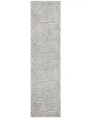 [Rug Culture] Paradise Esther Runner Rug in Grey